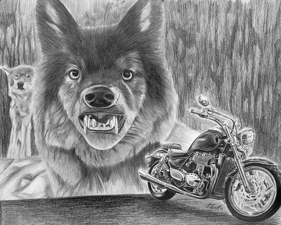Wild Ride, Larry Brent, Jr. Image courtesy of the artist.