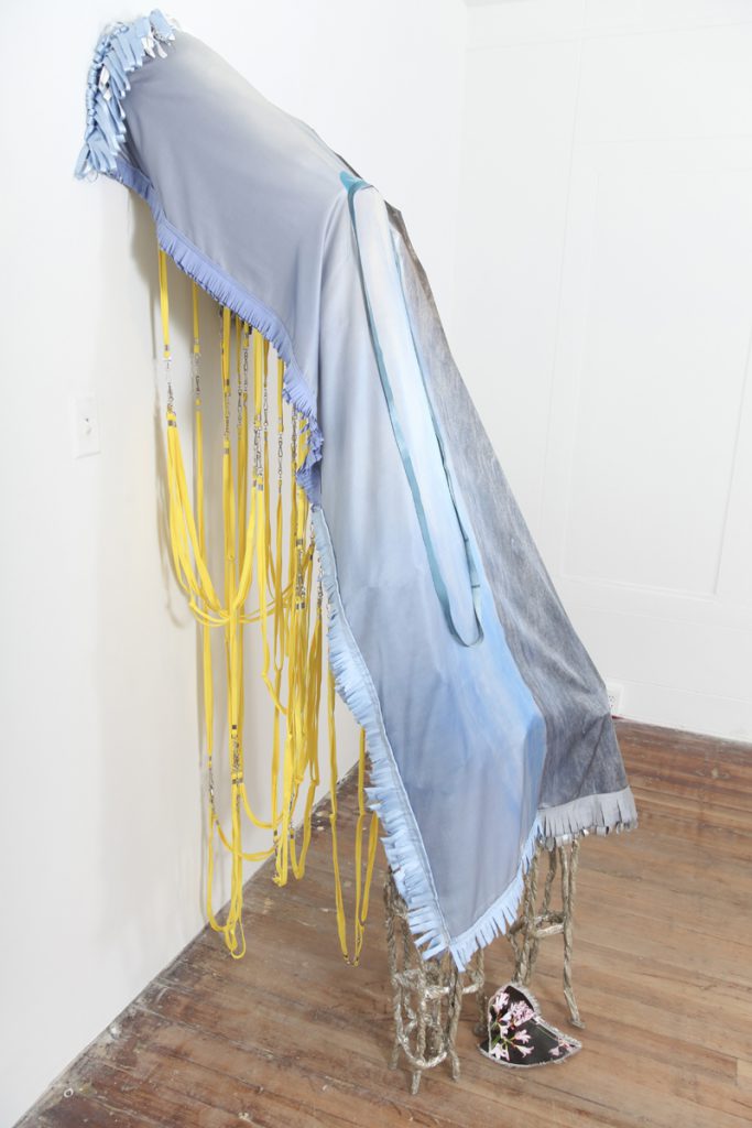 Blue at the Edges (installation view). Image courtesy of DEMO Project. 