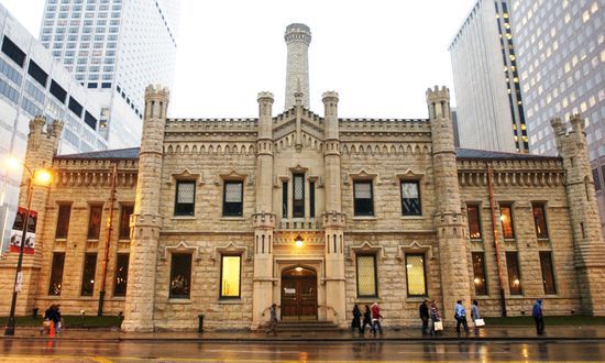 Lookingglass Theatre in the old Chicago Water Works building. Image courtesy of Chicago Sun Times. 