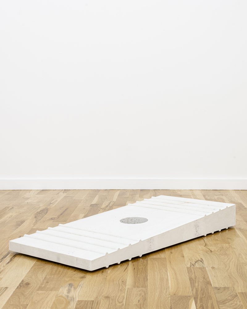 mage: Gordon Hall’s “Shim (White),” courtesy Document Gallery