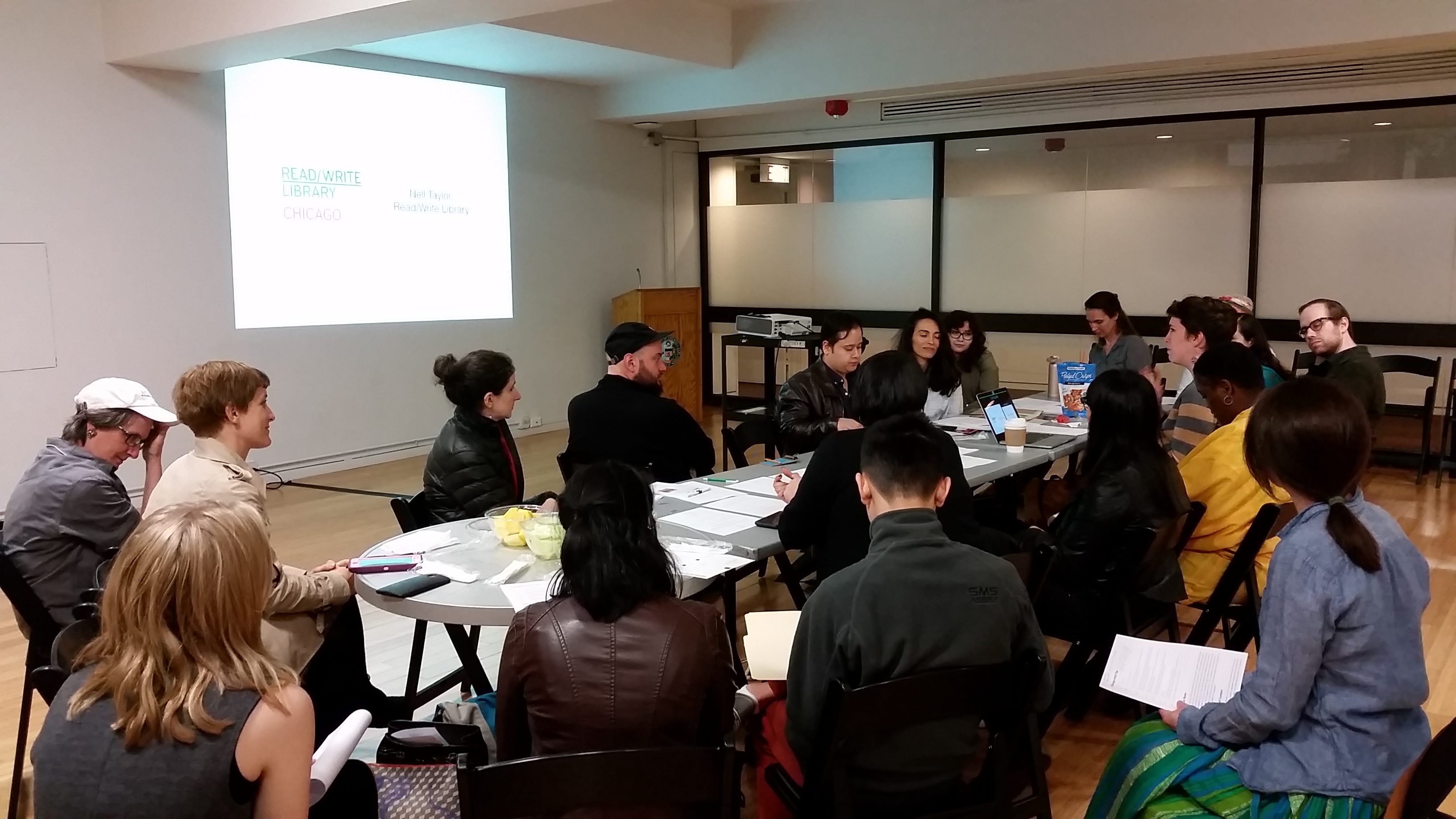 Community Archiving and Volunteer Orientation for the Chicago Archives + Artists Festival: Art Design Chicago Edition