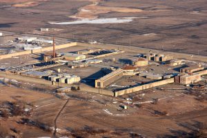 Arial view of Stateville Correctional Center.