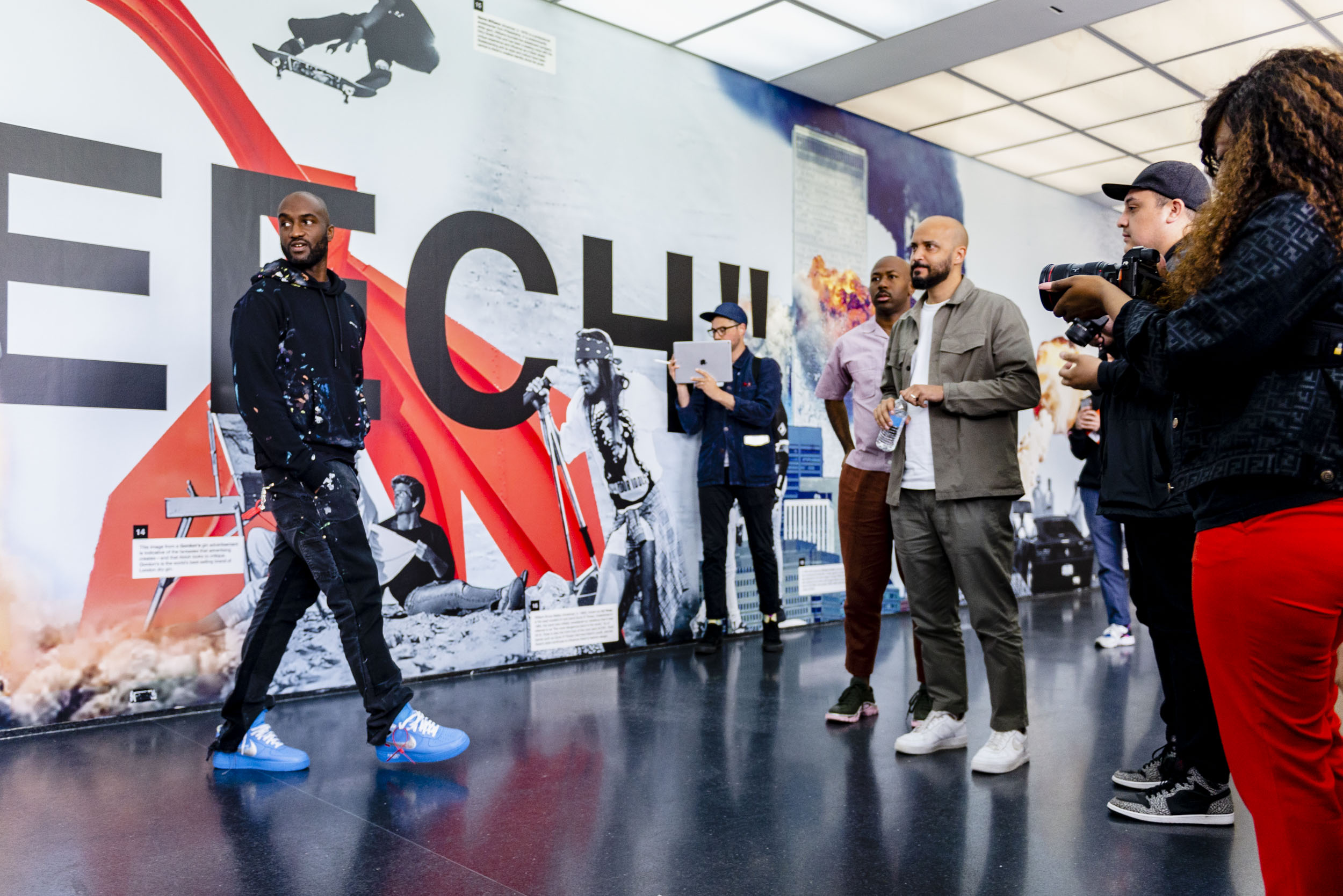 Virgil Abloh 'Figures of speech' survey at the MCA Chicago