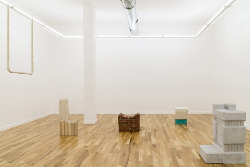 Image: Installation view of Gordon Hall’s Chicago exhibit USELESSNESS, courtesy Document Gallery.