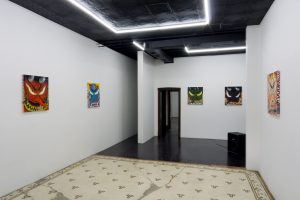 Image: Installation view of Cameron Spratley's exhibition "730" at M. LeBlanc
