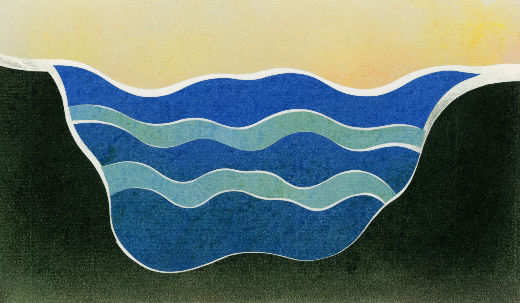 Image: An illustration of an aquifer by Ryan Edmund Thiel.