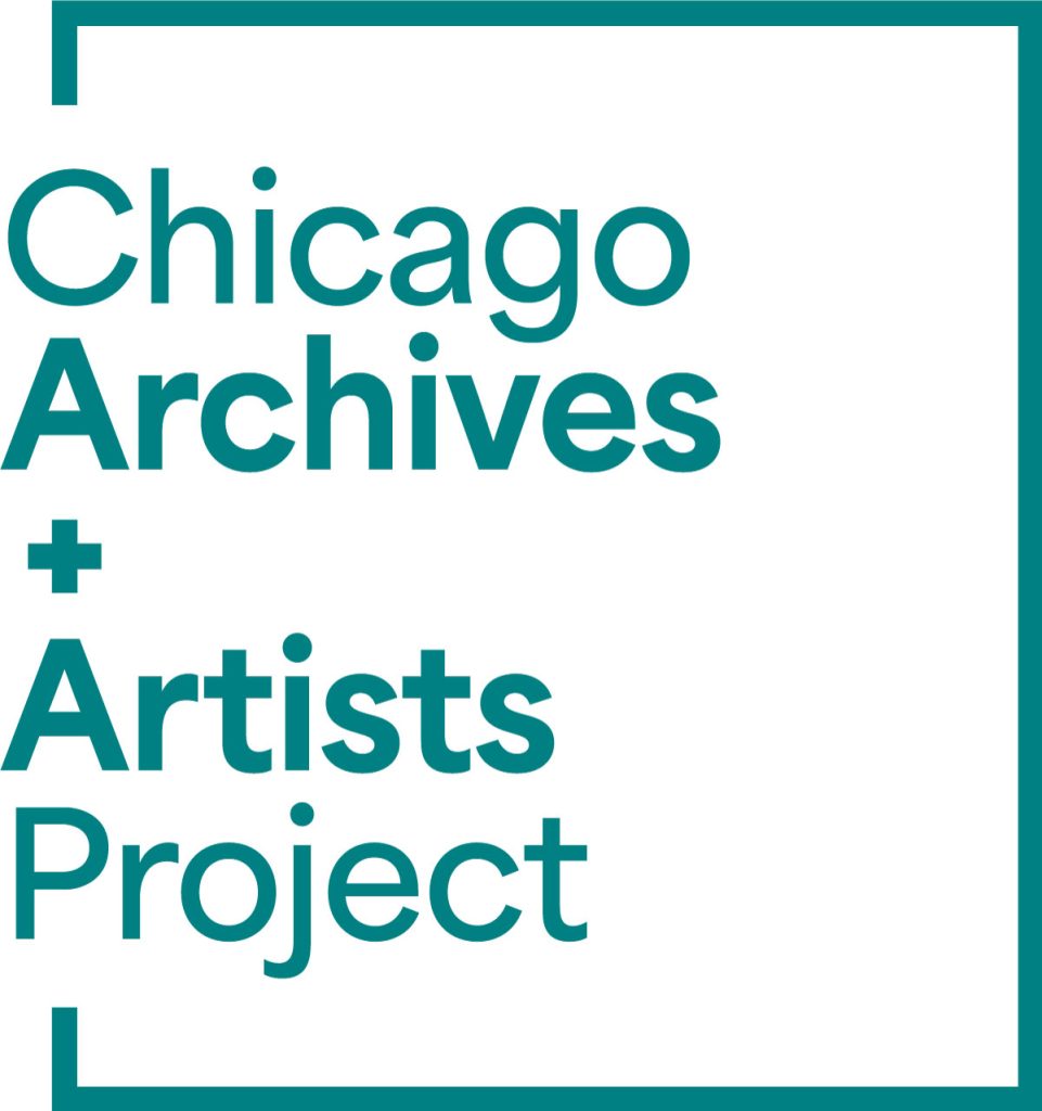 Chicago Archives + Artists Project logo