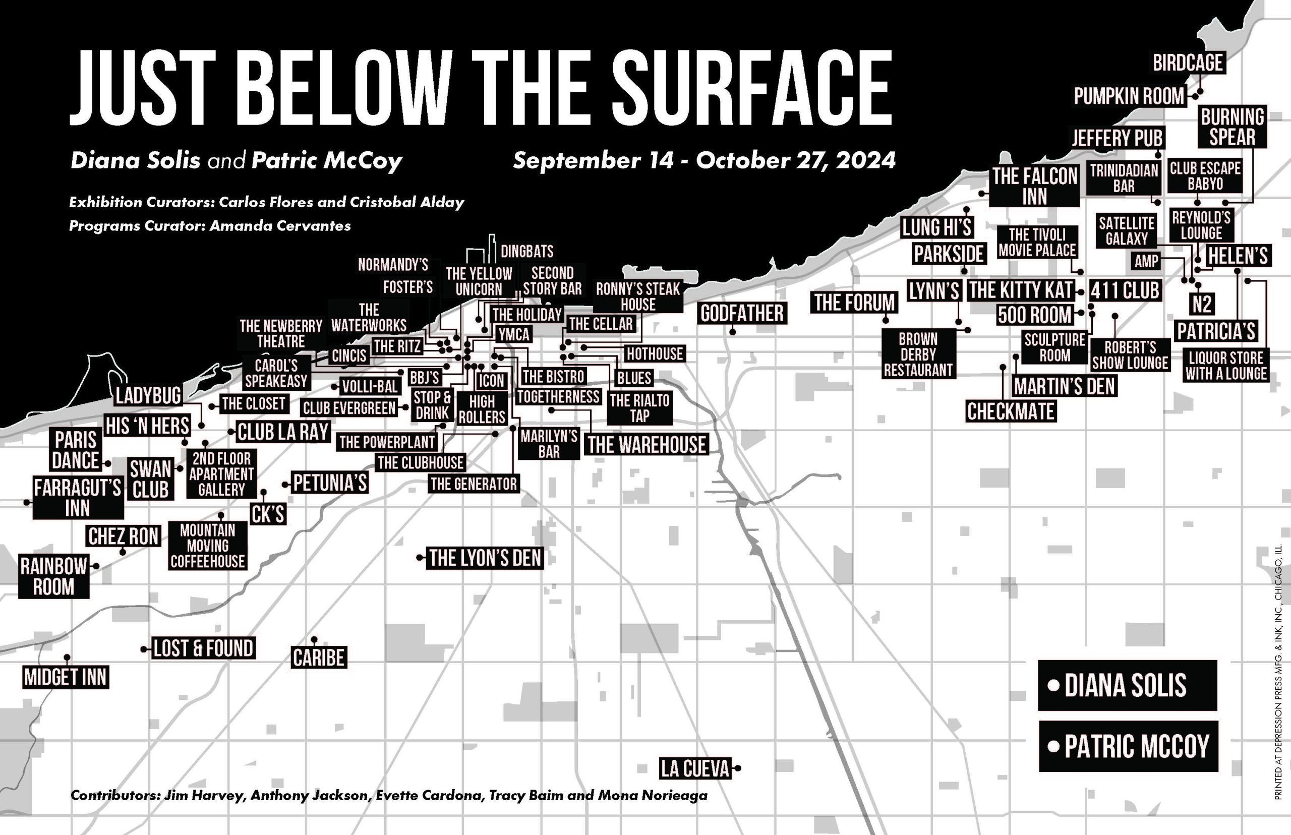 STATIC ELECTRICITY: “JUST BELOW THE SURFACE” at Chicago Art Department