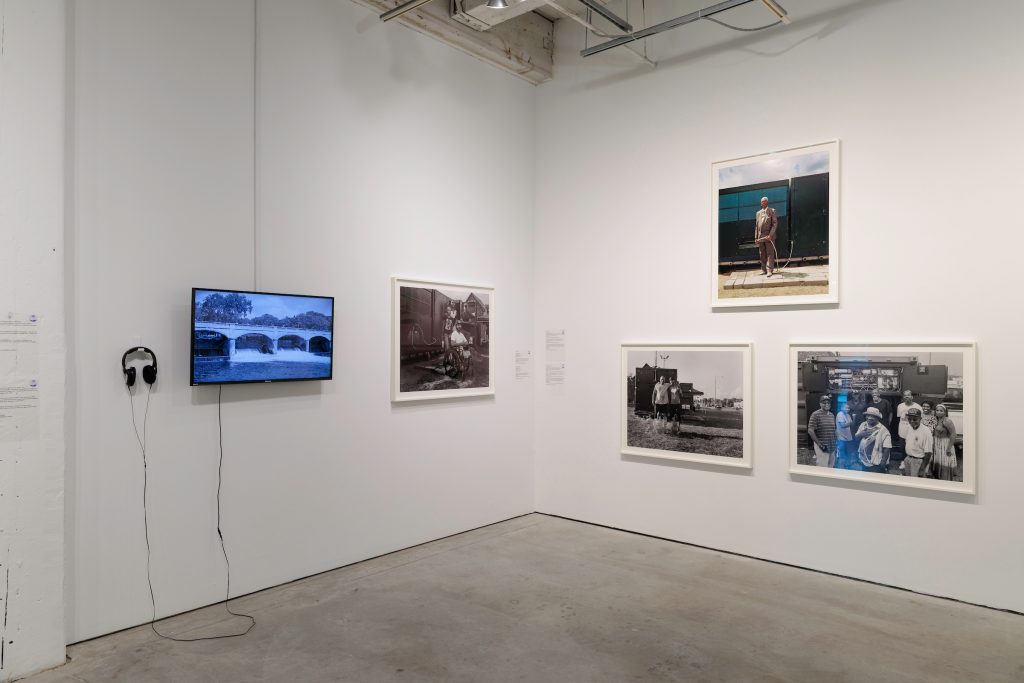 Image: Flint is Family, 2016, Gelatin Silver Prints, Video with sound. Courtesy of the artist and Gladstone Gallery. Image courtesy Bemis Center for Contemporary Arts. Photo by Colin Conces. 