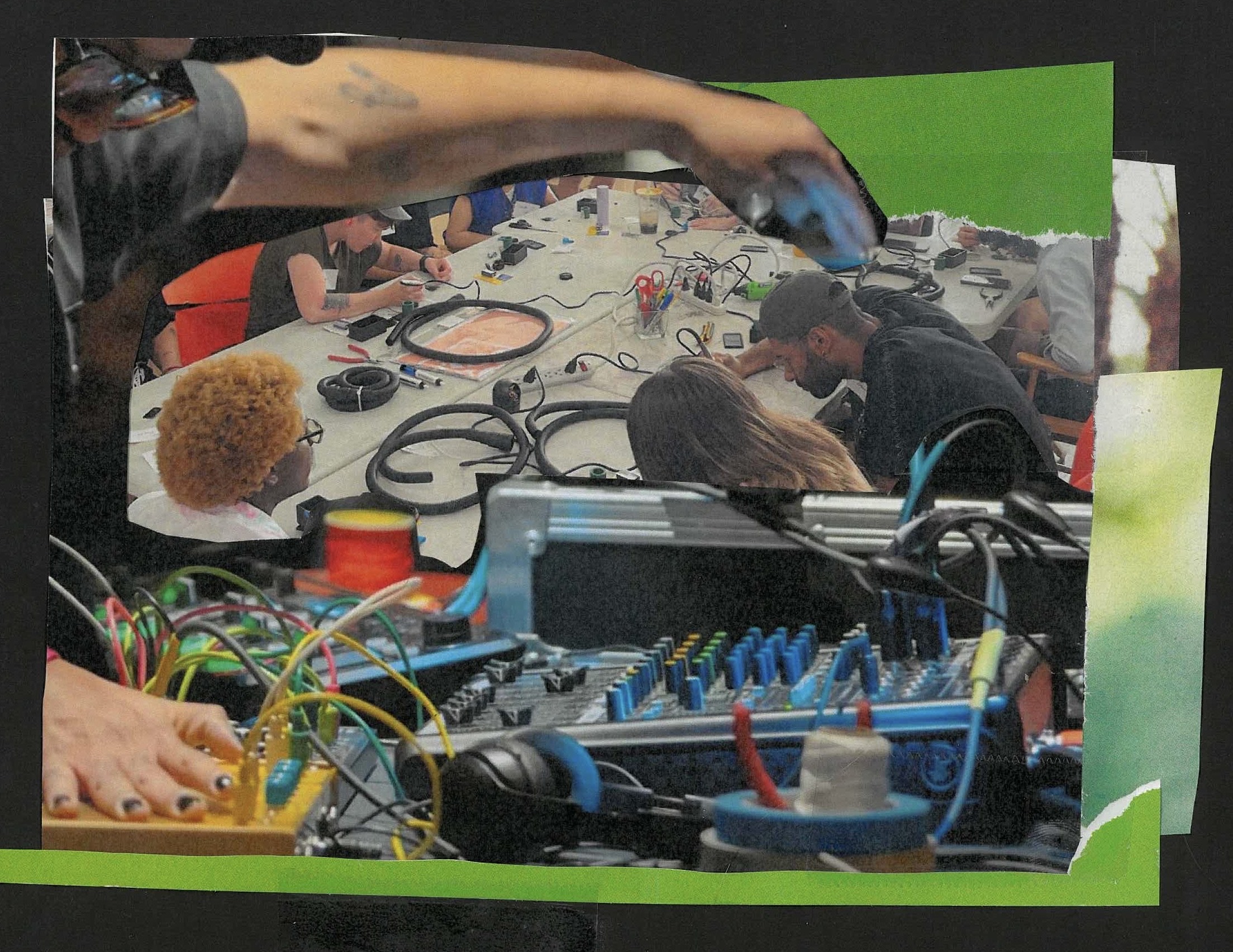 Tuning Away From Mechanized Listening: Juanjosé Rivas’s Workshop at Co-Prosperity’s Subversion Camp